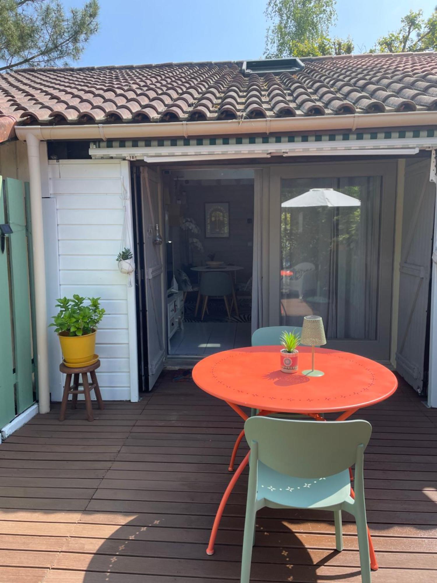 Jolie Maison Au Golf Lacanau Exterior foto