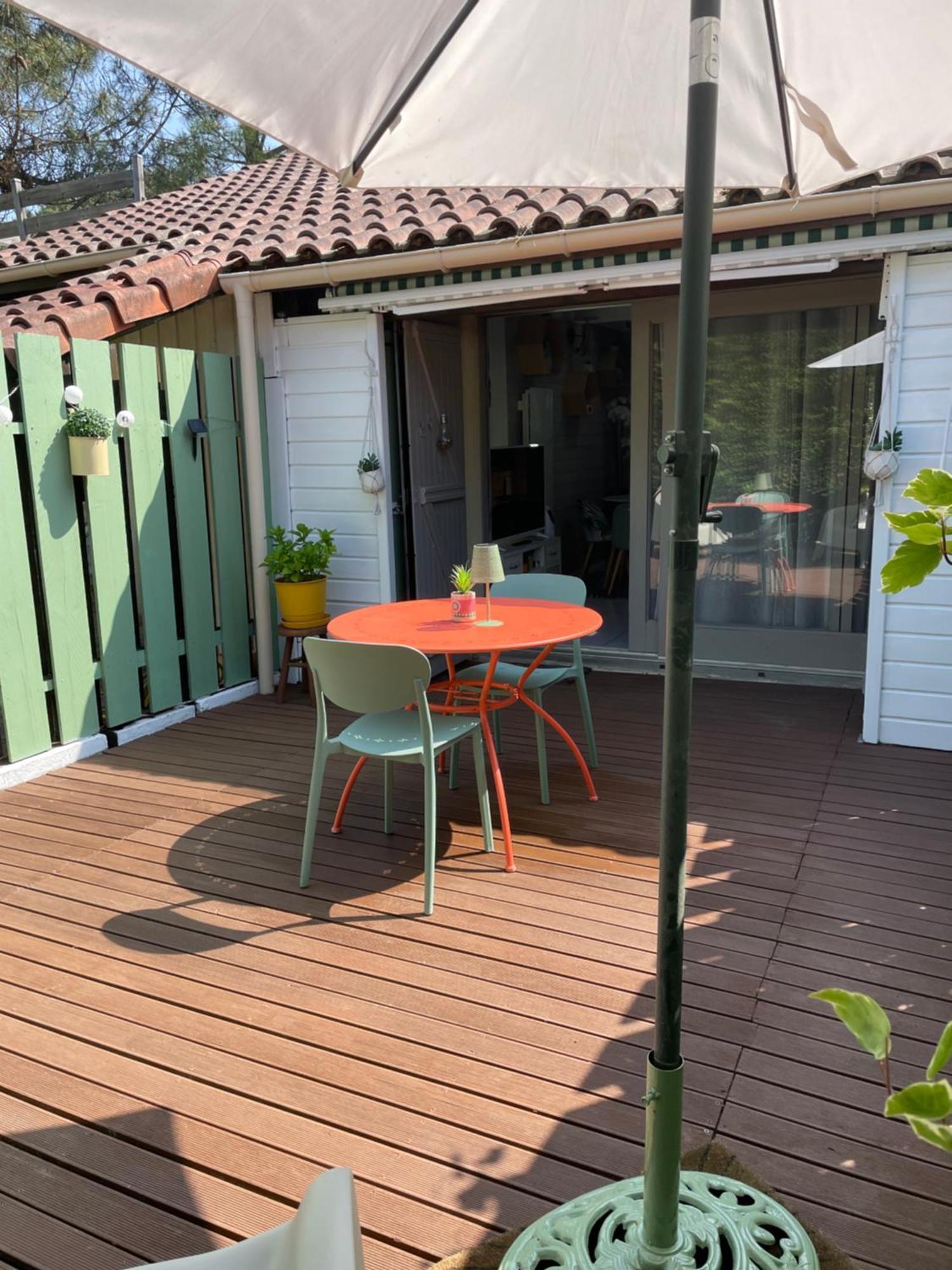 Jolie Maison Au Golf Lacanau Exterior foto